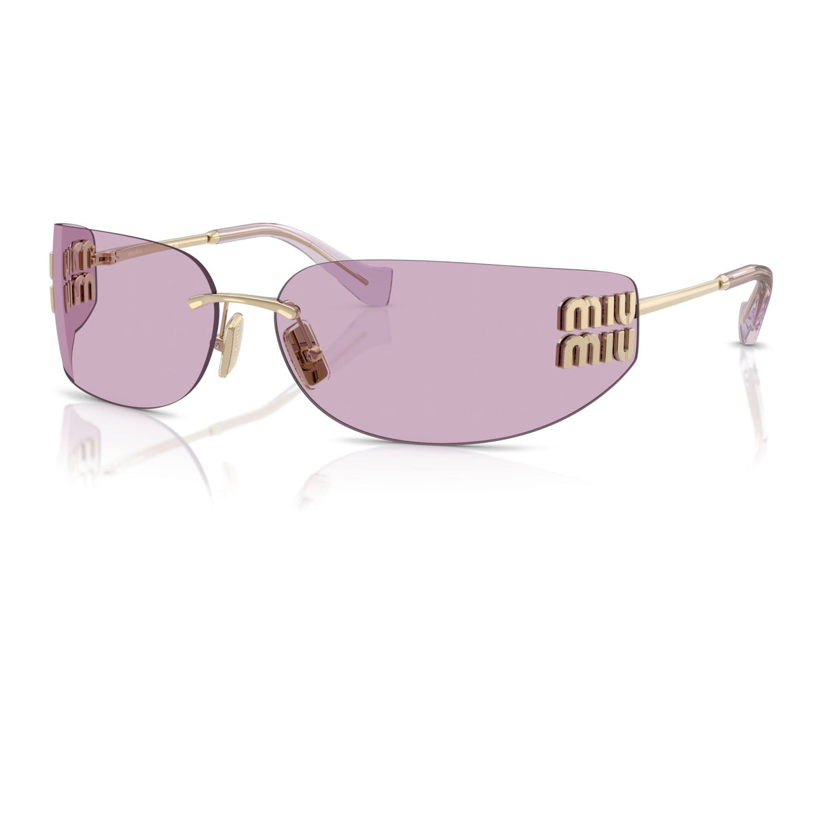 Miu Miu SMUA51 Pale Gold/Pink #colour_pale-gold-pink