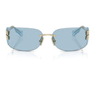 Miu Miu SMUA51 Pale Gold/Light Blue #colour_pale-gold-light-blue
