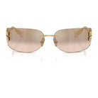 Miu Miu SMUA51 Gold/Light Brown Mirror Bronze Grad #colour_gold-light-brown-mirror-bronze-grad