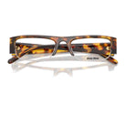 Miu Miu SMUB07F Honey Havana/Clear Blue Light Filter #colour_honey-havana-clear-blue-light-filter