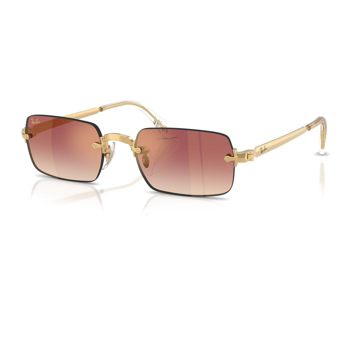 Ray-Ban RB3928 Arista/Clear Gradient Dark Viole #colour_arista-clear-gradient-dark-viole