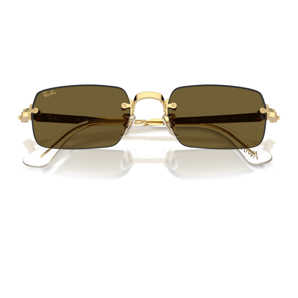 Ray-Ban RB3928 Arista/Dark Brown #colour_arista-dark-brown