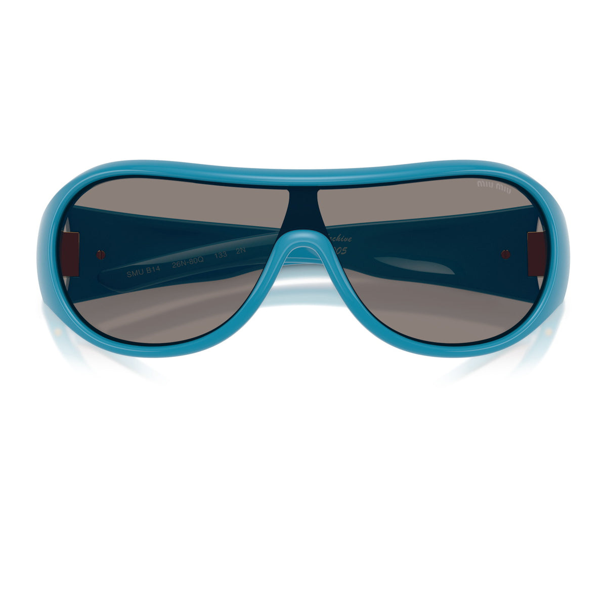 Miu Miu MUB14SU Blue/Dark Grey #colour_blue-dark-grey