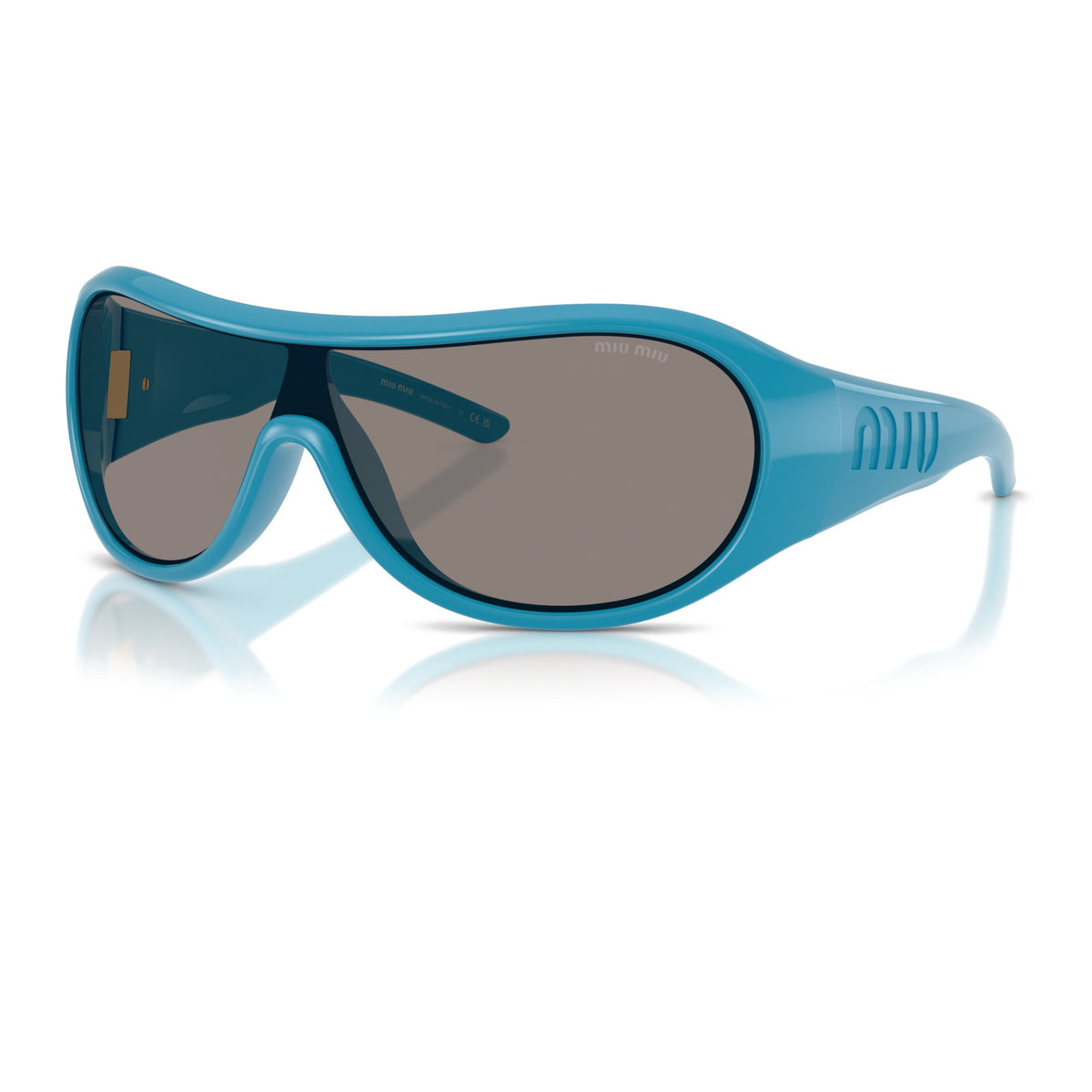 Miu Miu MUB14SU Blue/Dark Grey #colour_blue-dark-grey