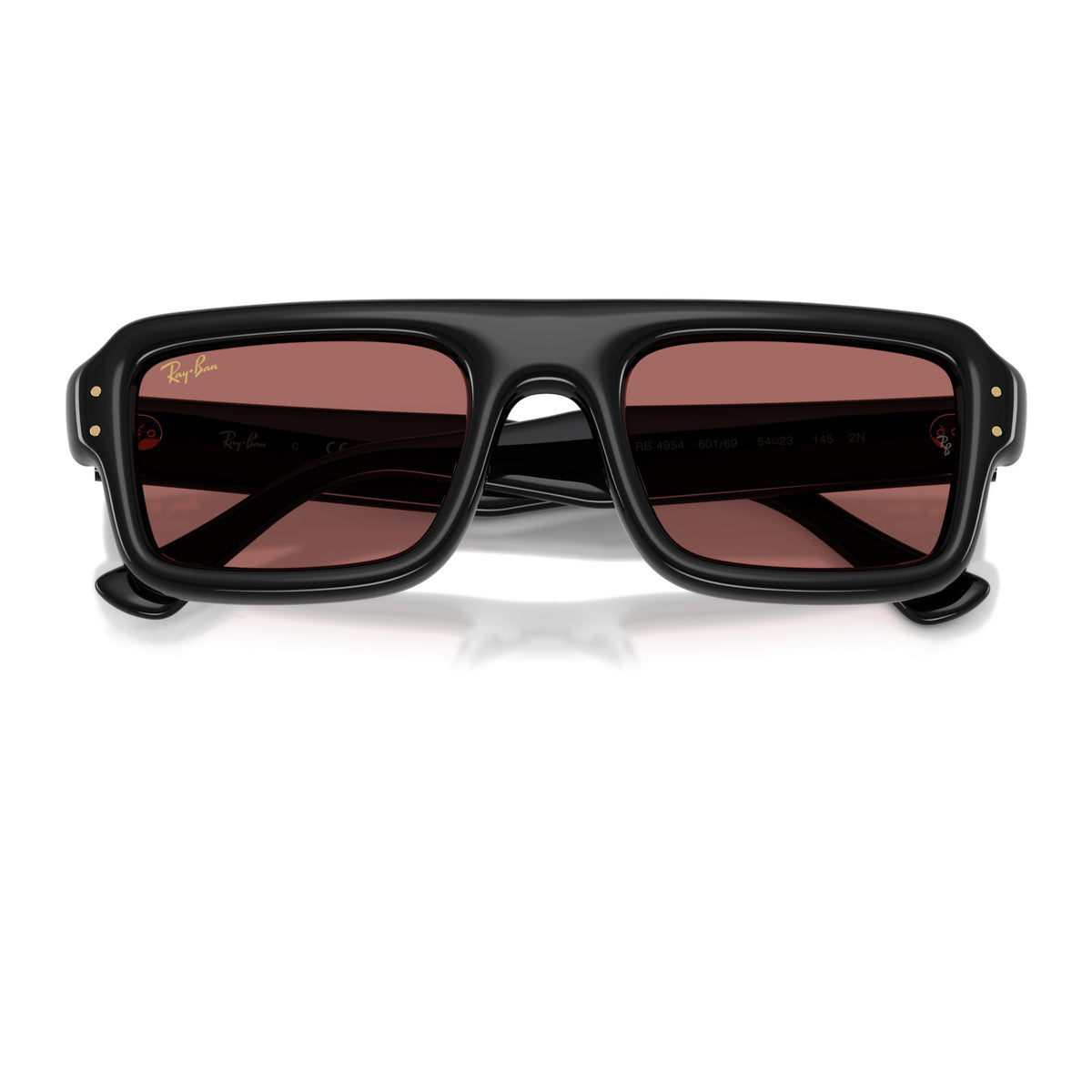Ray-Ban RB4954 Black/Dark Violet #colour_black-dark-violet
