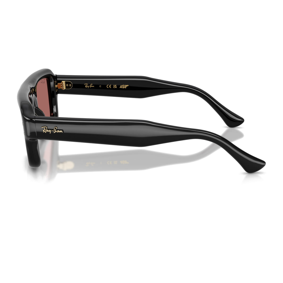 Ray-Ban RB4954 Black/Dark Violet #colour_black-dark-violet