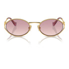 Miu Miu SMU52Y Gold/Brown Gradient Violet #colour_gold-brown-gradient-violet