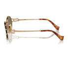 Miu Miu SMU52Y Brass Gold/Dark Brown #colour_brass-gold-dark-brown