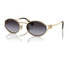 Miu Miu SMU52Y Pale Gold/Grey Gradient #colour_pale-gold-grey-gradient
