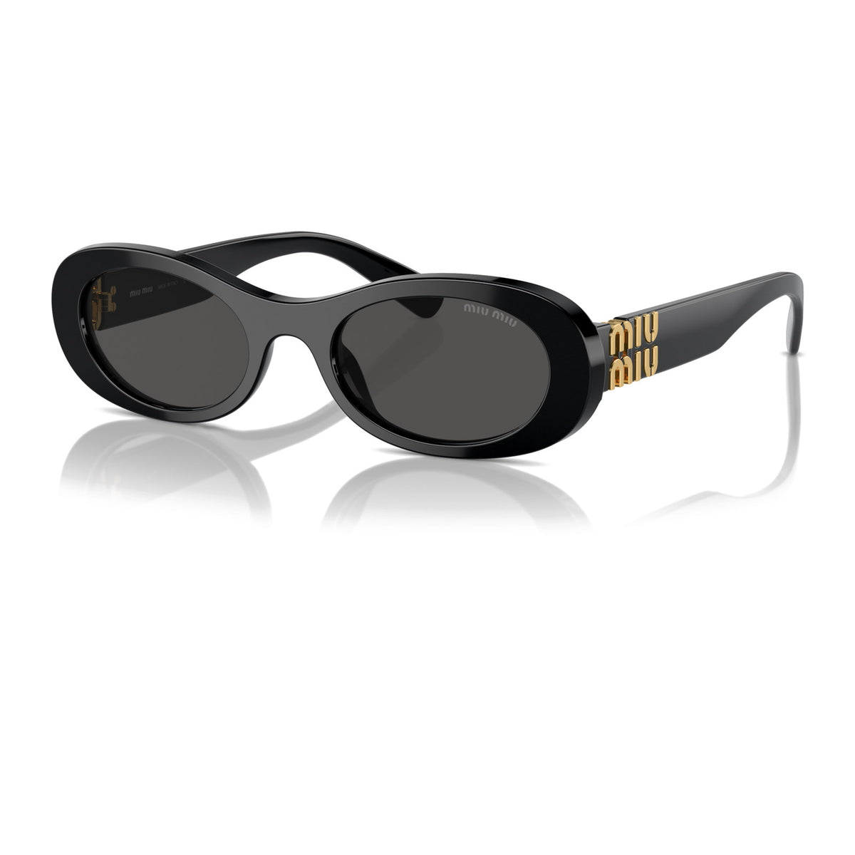 Miu Miu SMU06Z Black/Dark Grey #colour_black-dark-grey