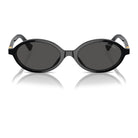 Miu Miu SMU04ZF Black/Dark Grey #colour_black-dark-grey