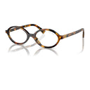 Miu Miu SMU04ZF Honey Havana/Clear Blue Light Filter #colour_honey-havana-clear-blue-light-filter