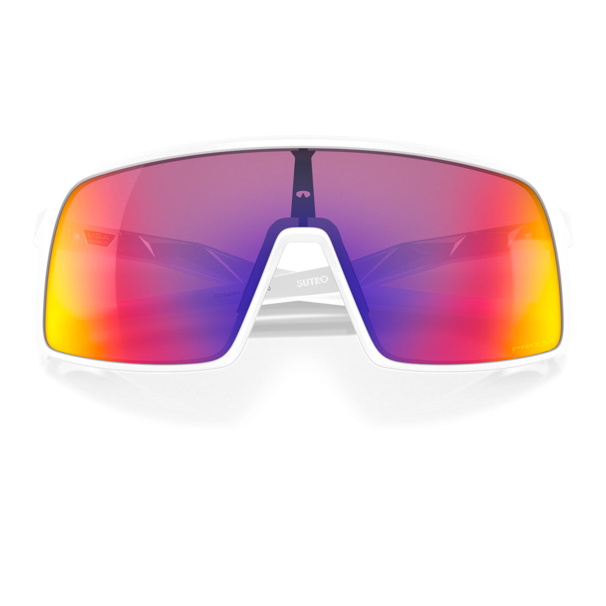 Oakley Sutro OO9406A Matte White/Prizm Road #colour_matte-white-prizm-road