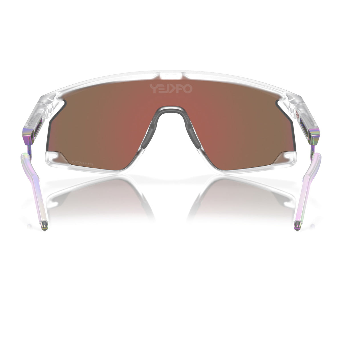 Oakley BXTR Metal OO9237 Matte Clear/Prizm Violet #colour_matte-clear-prizm-violet