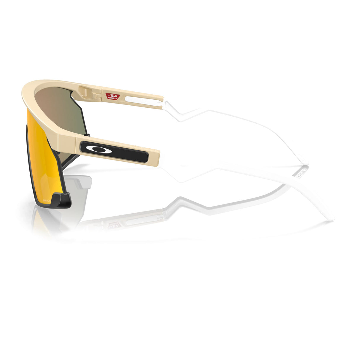 Oakley BXTR OO9280 Matte Desert Tan/Prizm Ruby #colour_matte-desert-tan-prizm-ruby