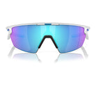 Oakley Sphaera OO9403 Matte White/Prizm Sapphire Polarized #colour_matte-white-prizm-sapphire-polarized