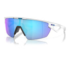 Oakley Sphaera OO9403 Matte White/Prizm Sapphire Polarized #colour_matte-white-prizm-sapphire-polarized