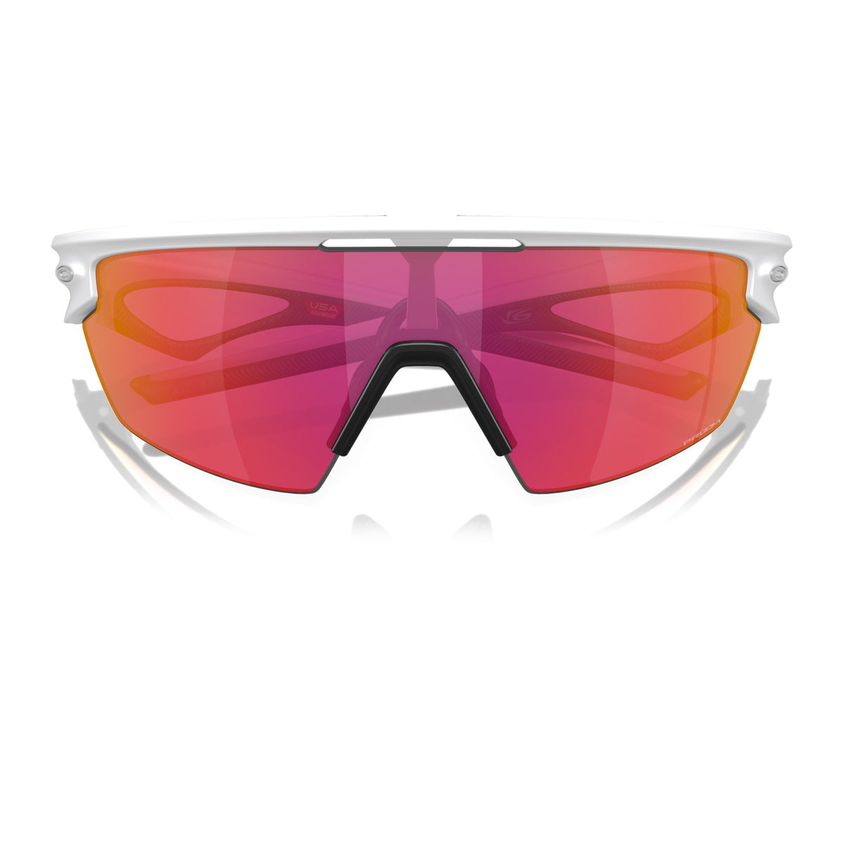 Oakley Sphaera OO9403 Matte White/Prizm Field #colour_matte-white-prizm-field
