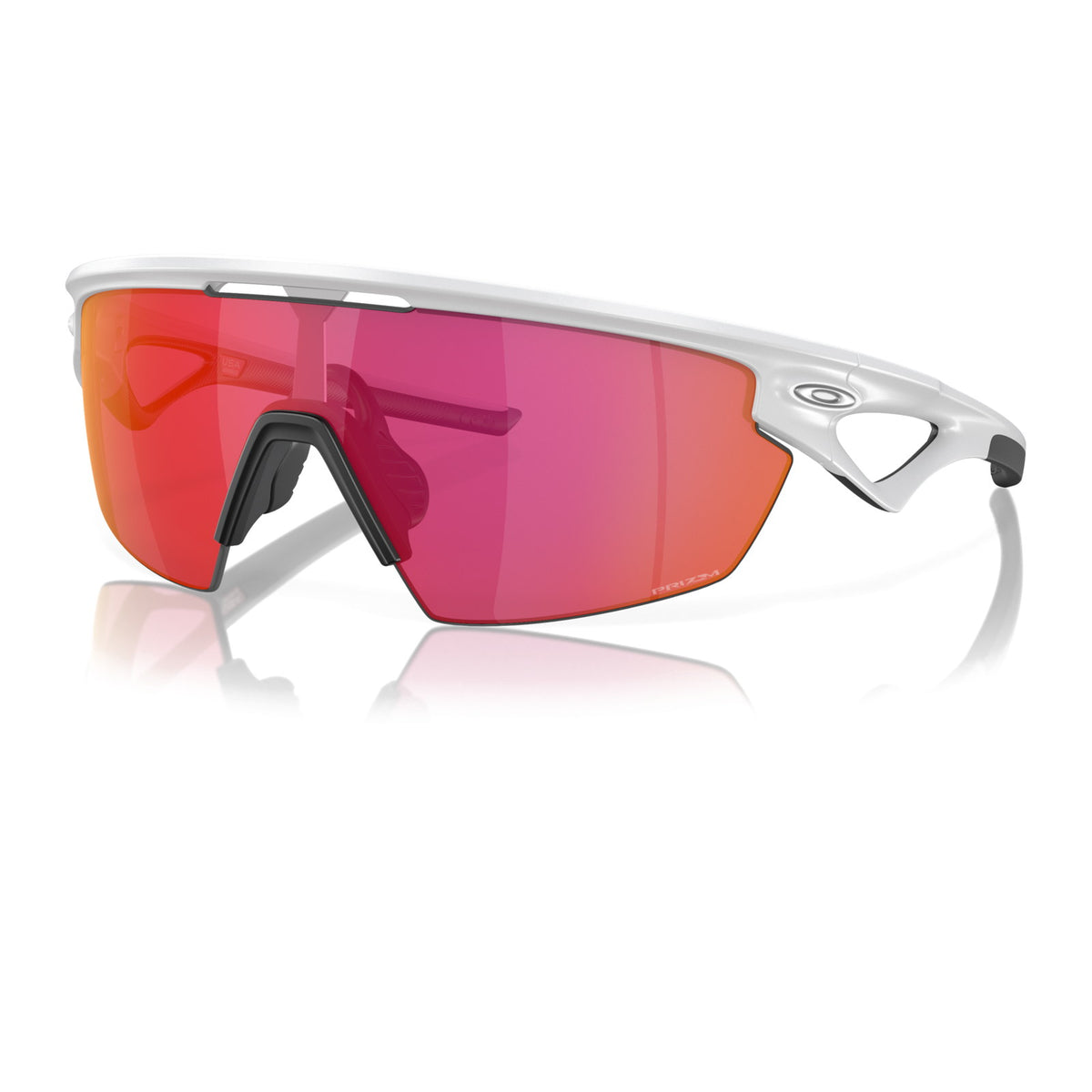 Oakley Sphaera OO9403 Matte White/Prizm Field #colour_matte-white-prizm-field