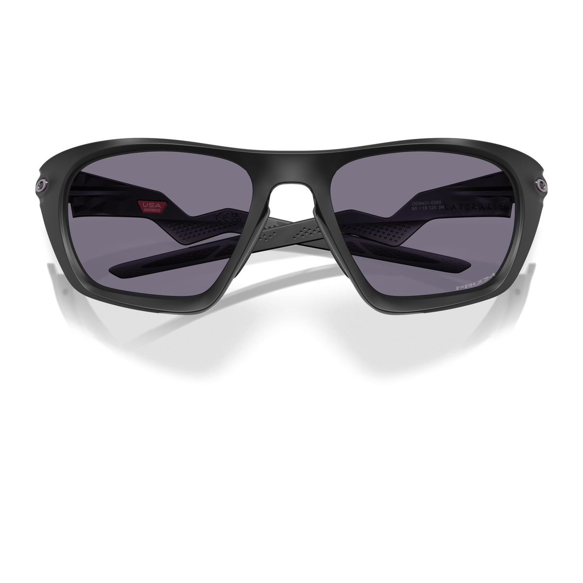 Oakley Lateralis OO9431 Matte Black Ink/Prizm Grey #colour_matte-black-ink-prizm-grey
