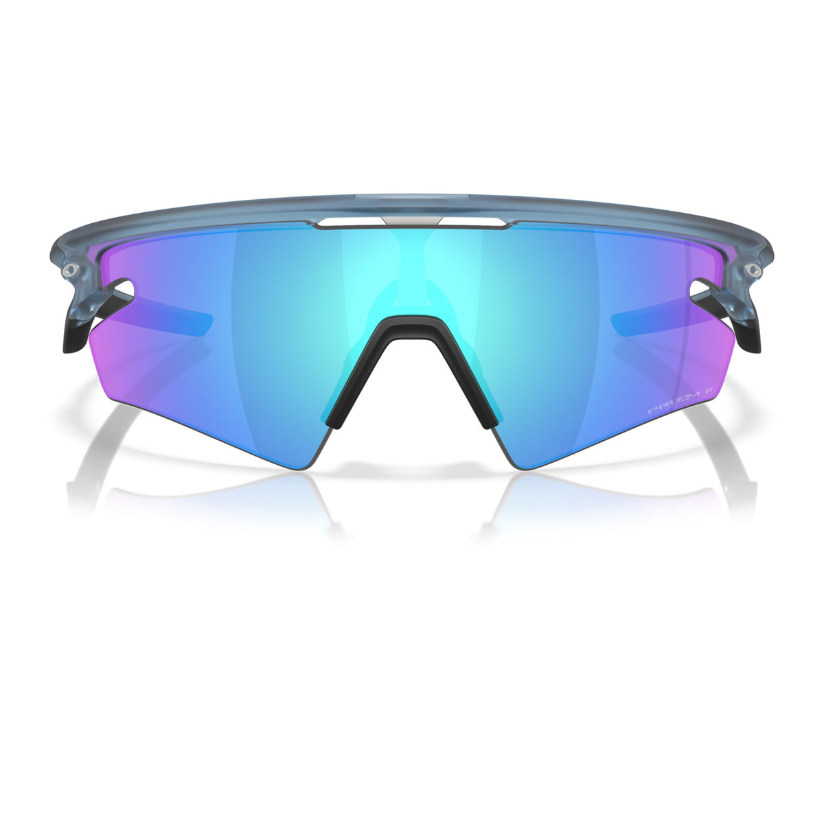 Oakley Sphaera Slash OO9499 Matte Trans Stonewash/Prizm Sapphire Polarized #colour_matte-trans-stonewash-prizm-sapphire-polarized