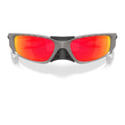 Oakley Plantaris SQ OO9529 Titanium/Prizm Ruby #colour_titanium-prizm-ruby