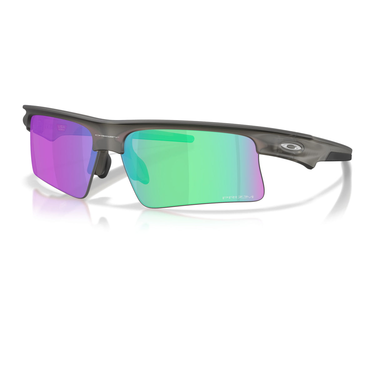 Oakley Bisphaera Speed OO9534 Matte Grey Smoke/Prizm Golf #colour_matte-grey-smoke-prizm-golf