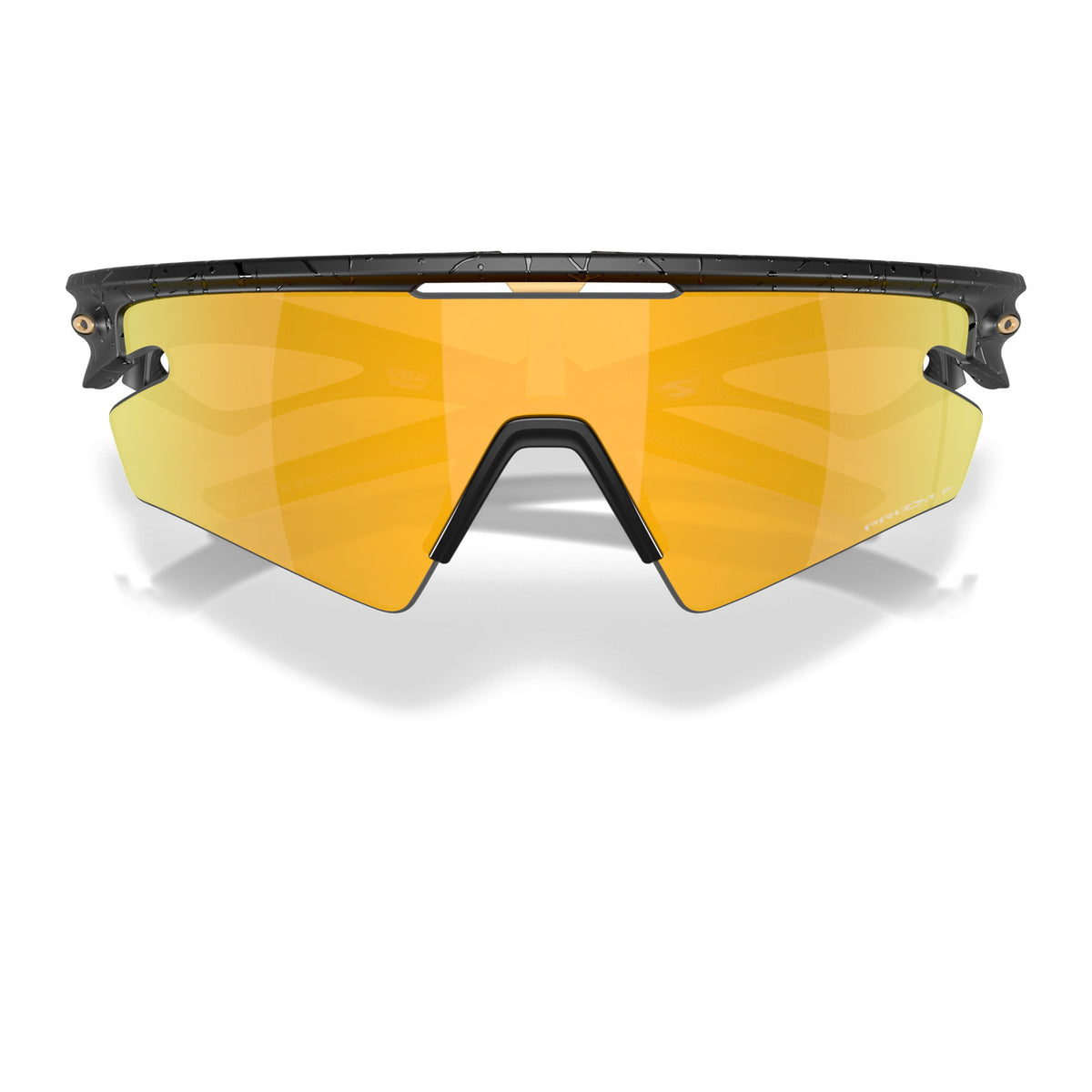 Oakley Sphaera Slash OO9499 Matte Black Splatter/Prizm 24K Polar #colour_matte-black-splatter-prizm-24k-polar