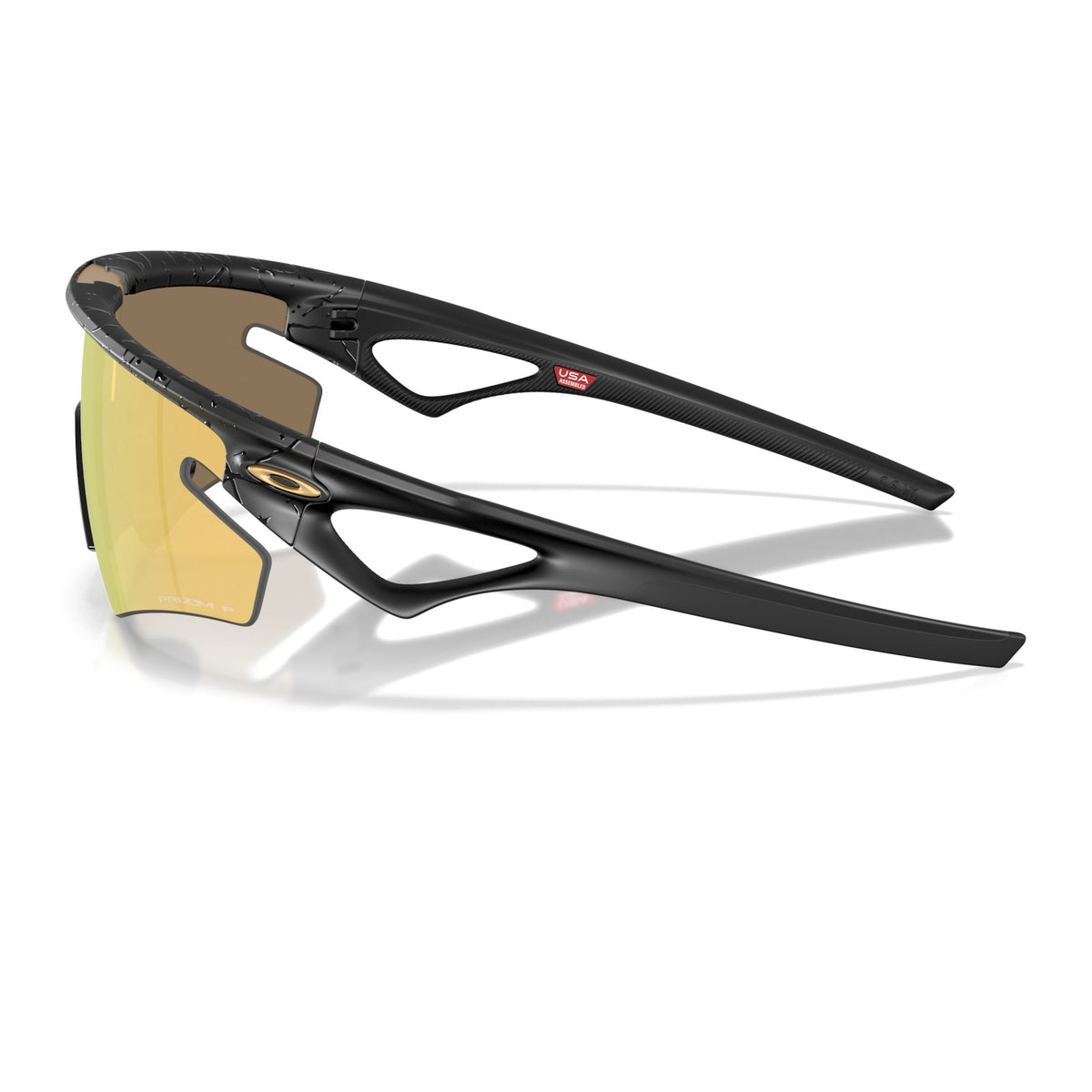 Oakley Sphaera Slash OO9499 Matte Black Splatter/Prizm 24K Polar #colour_matte-black-splatter-prizm-24k-polar